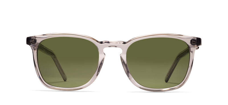 Robert Marc NYC square sunglasses with a light brown transparent frame 5045 Sun – Visionist main image 4